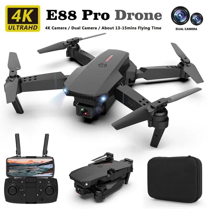 E88pro ドローンプロフェッショナル Dron オプティ - Drone Surveying のレビューと価格