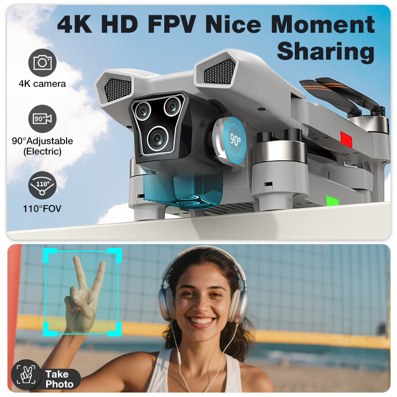 新型ホットL017プロドローン ブラシレス 3Dロール 36 - Drone Surveying のレビューと価格